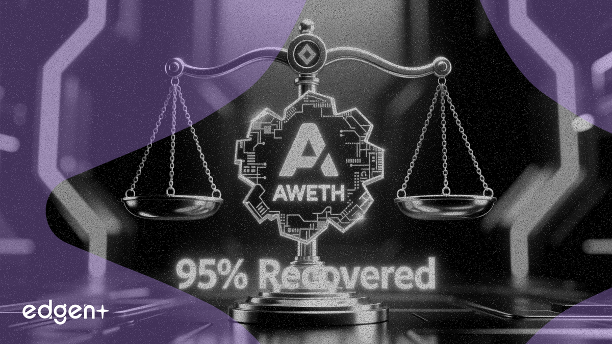 Aave Restores WETH Ratios After 95 Percent of Exploit Funds Recovered