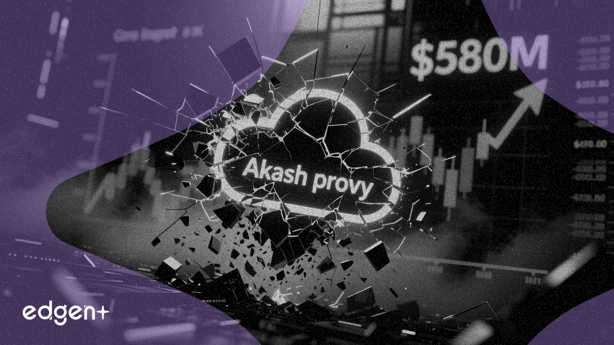 Akash Network token falls 12% amid $580 million crypto liquidation