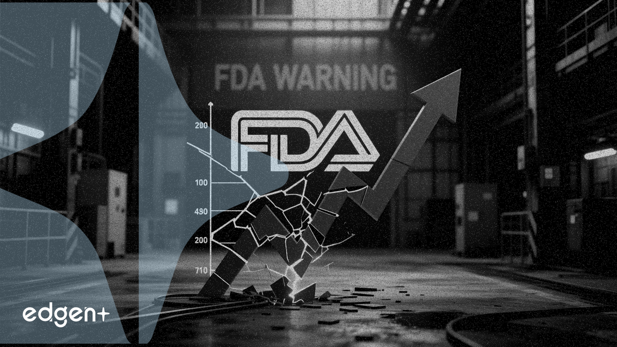 Alvotech因減產導致營收下滑20%收到FDA警告