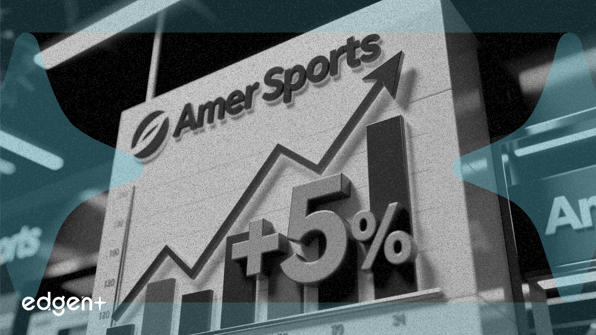 Amer Sports stock jumps 5% on raised full-year outlook