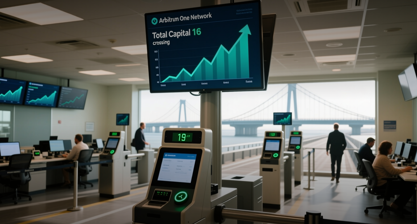 Arbitrum 橋接資金流達 16 億美元,ARB 28% 漲勢可望延續