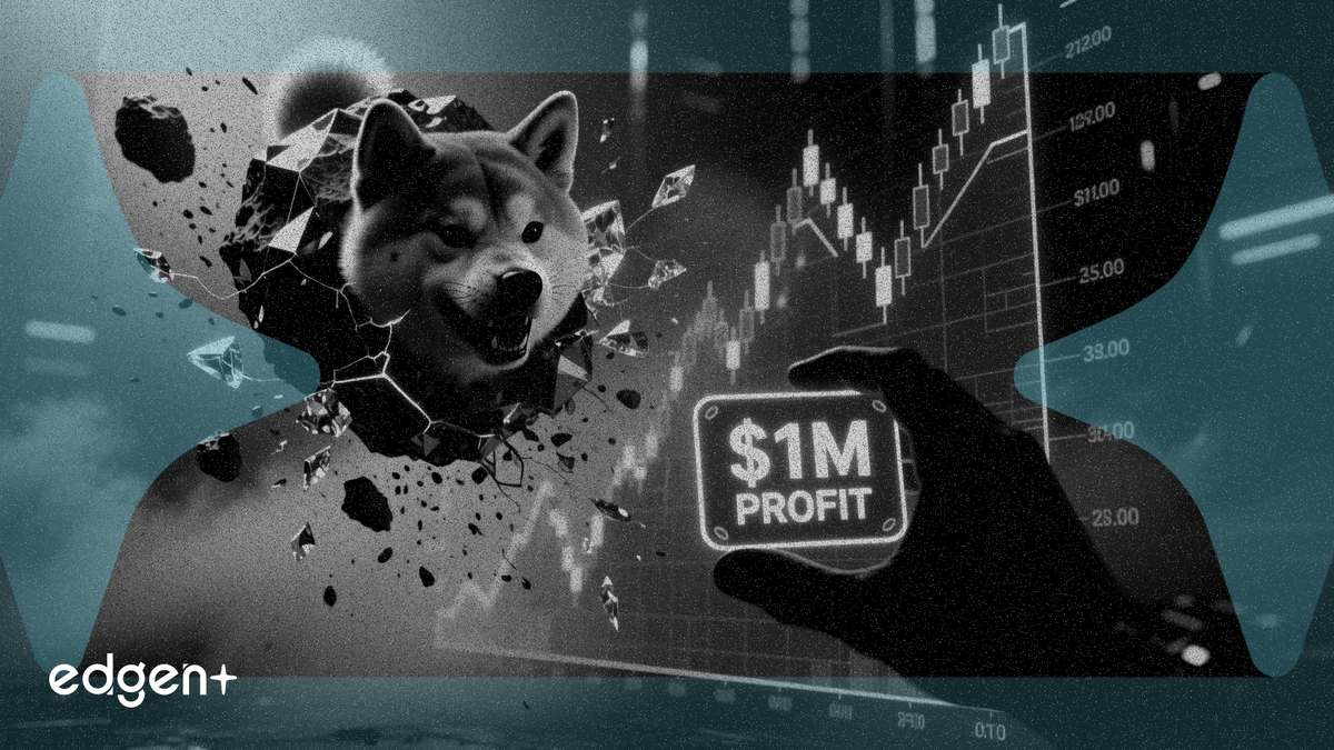 Asteroid Shiba drops 14% as trader cashes in $1M profit