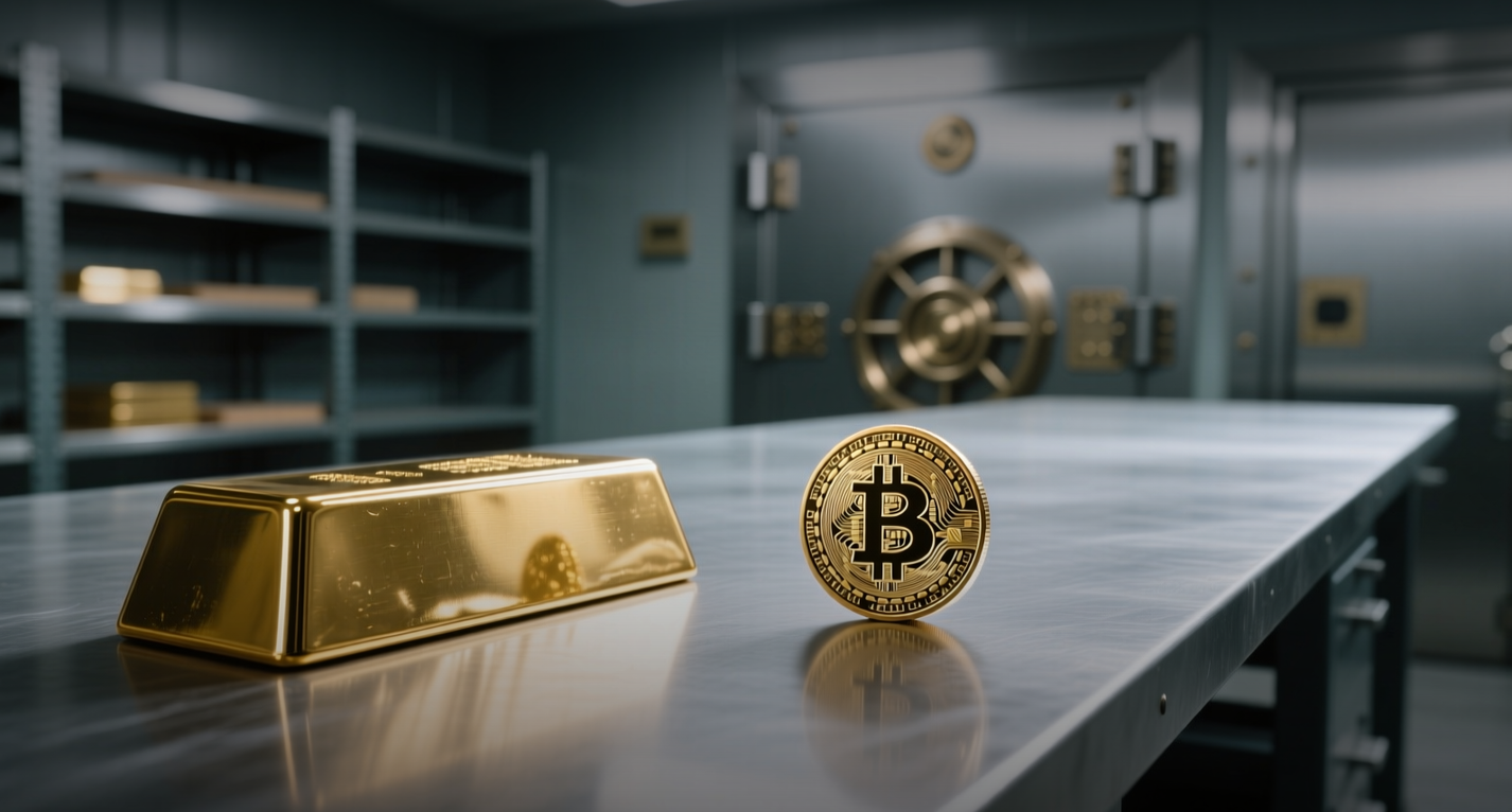 Bitcoin-gold correlation hits 0.50 as BTC holds near $80,000
