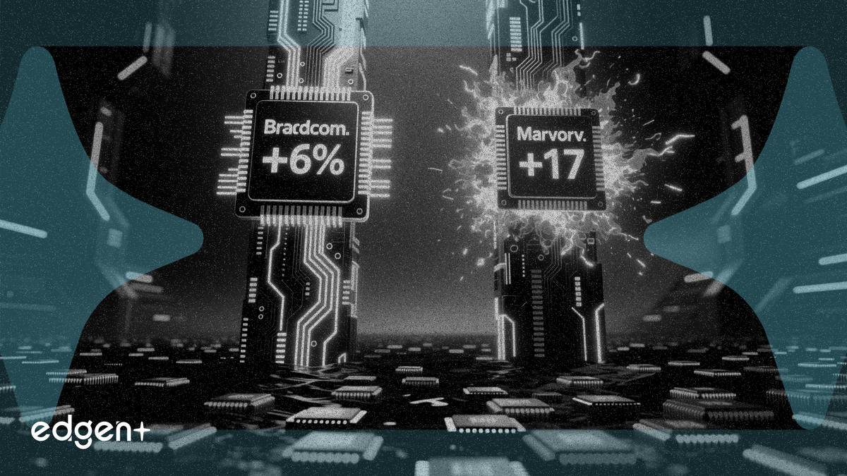 Broadcom jumps 6%, Marvell soars 17% on twin AI catalysts