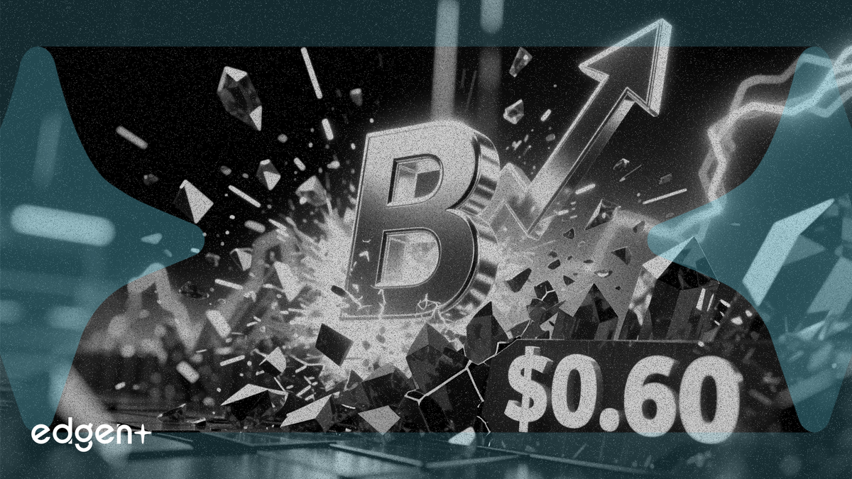 BUILDon (B) Jumps 55% to Smash Key Resistance Near $0.60