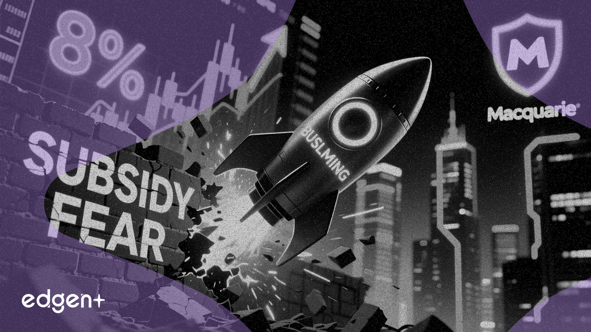 BUSYMING surges 8% as Macquarie says subsidy fears overdone