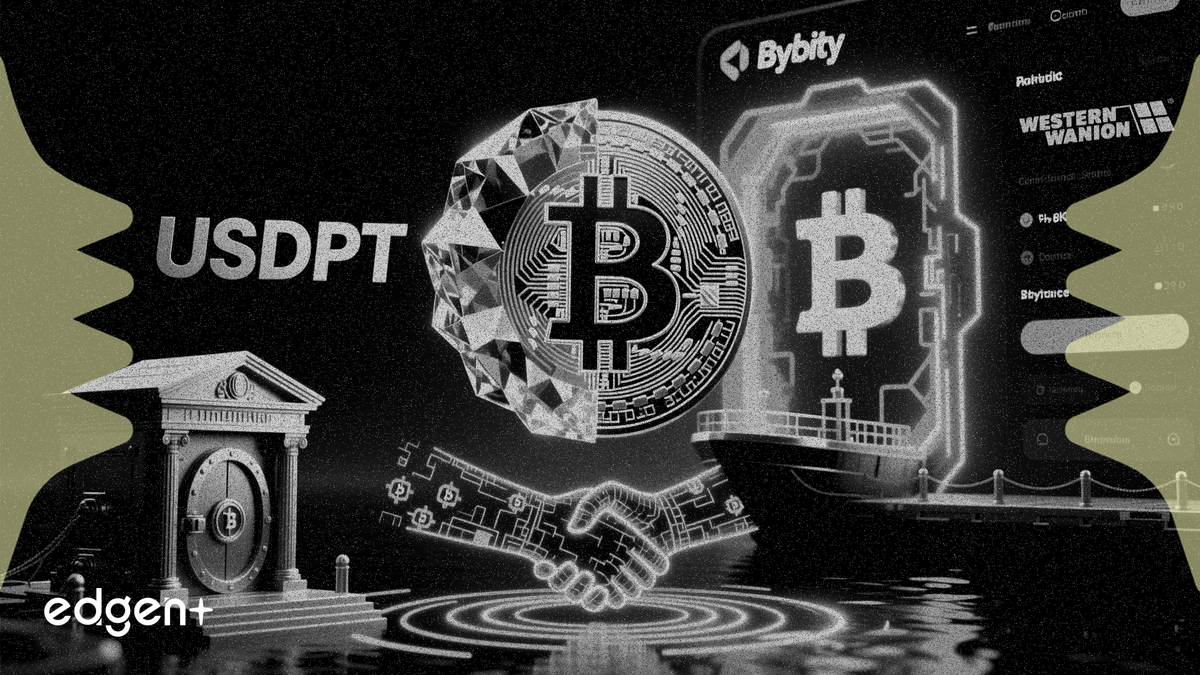 Bybit 上架 Western Union 的 USDPT 穩定幣，達成業界首例合作