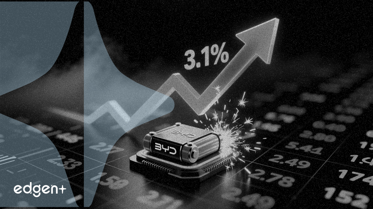 BYD rises 3.1% after Citi flags May wholesale beat, catalyst watch