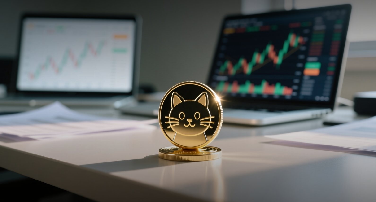 Cash Cat 飆升 50%，動物主題迷因幣單週漲幅達 130%