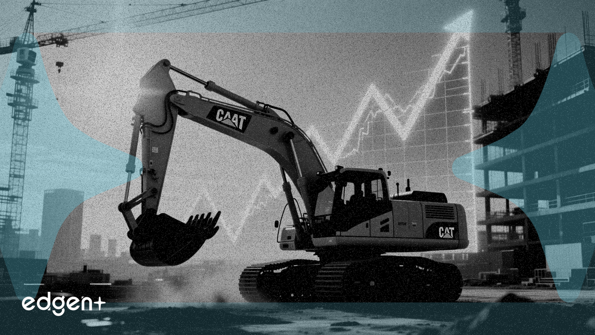 Caterpillar shares jump after 38% surge in construction sales