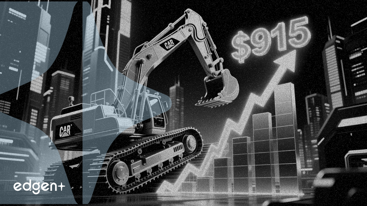 Caterpillar stock target more than doubled to $915 at Morgan Stanley