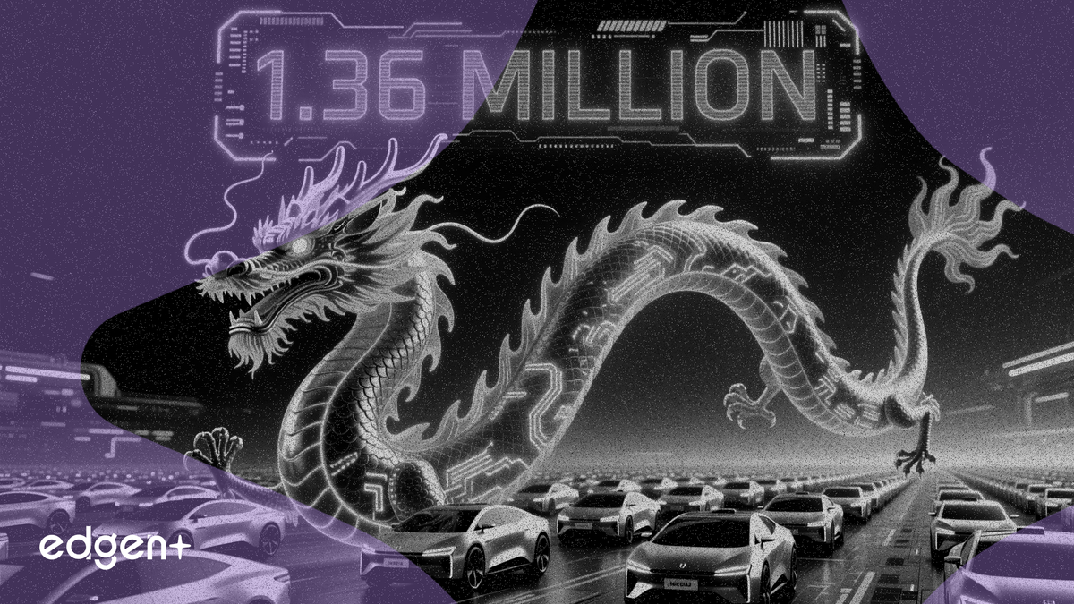 China NEV wholesale hits 1.36 million units in May, led by BYD