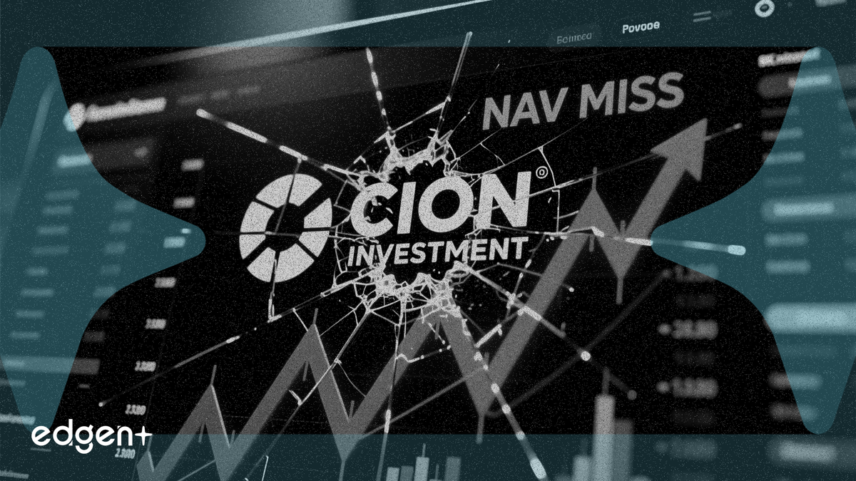 CION Investment falls 5% after Q1 earnings and NAV miss