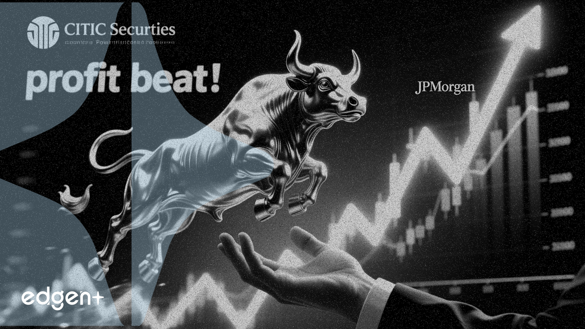 CITIC Securities gets JPMorgan upgrade after 1Q profit beat
