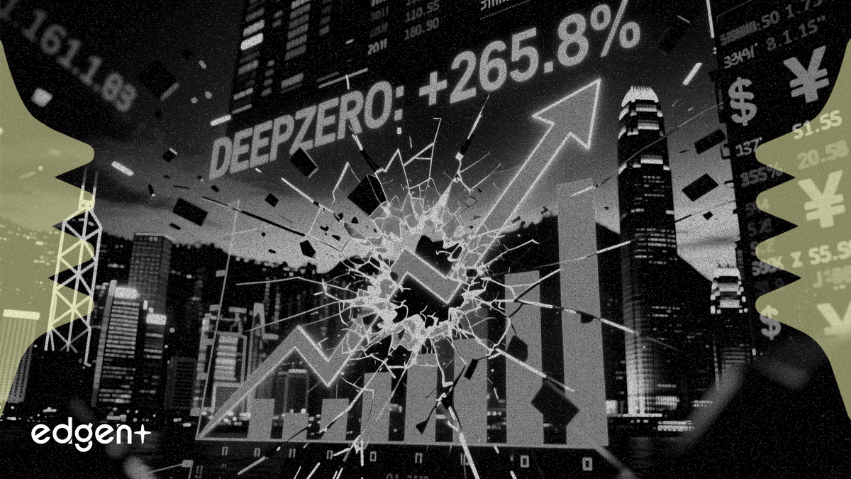 DEEPZERO surges 265.8% on HK debut, closing at $203
