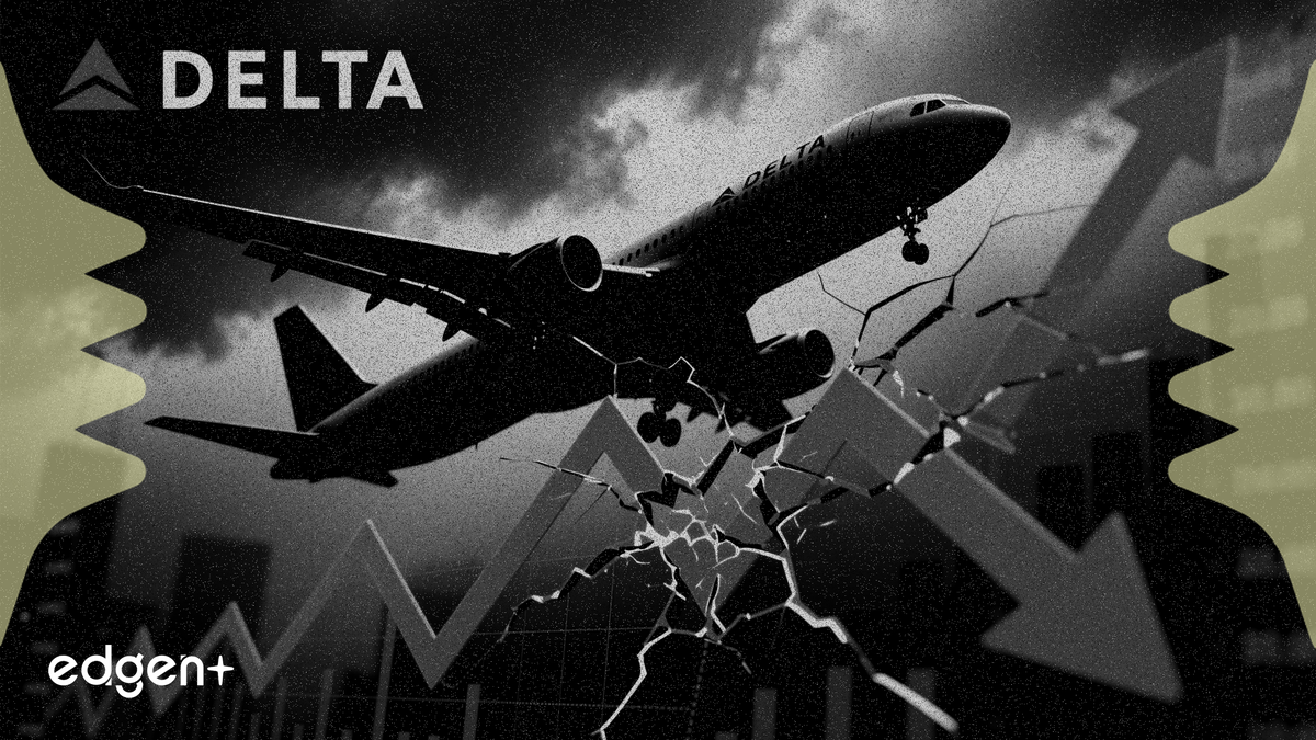 Delta Stock Faces Pressure After Canceling Over 400 Flights