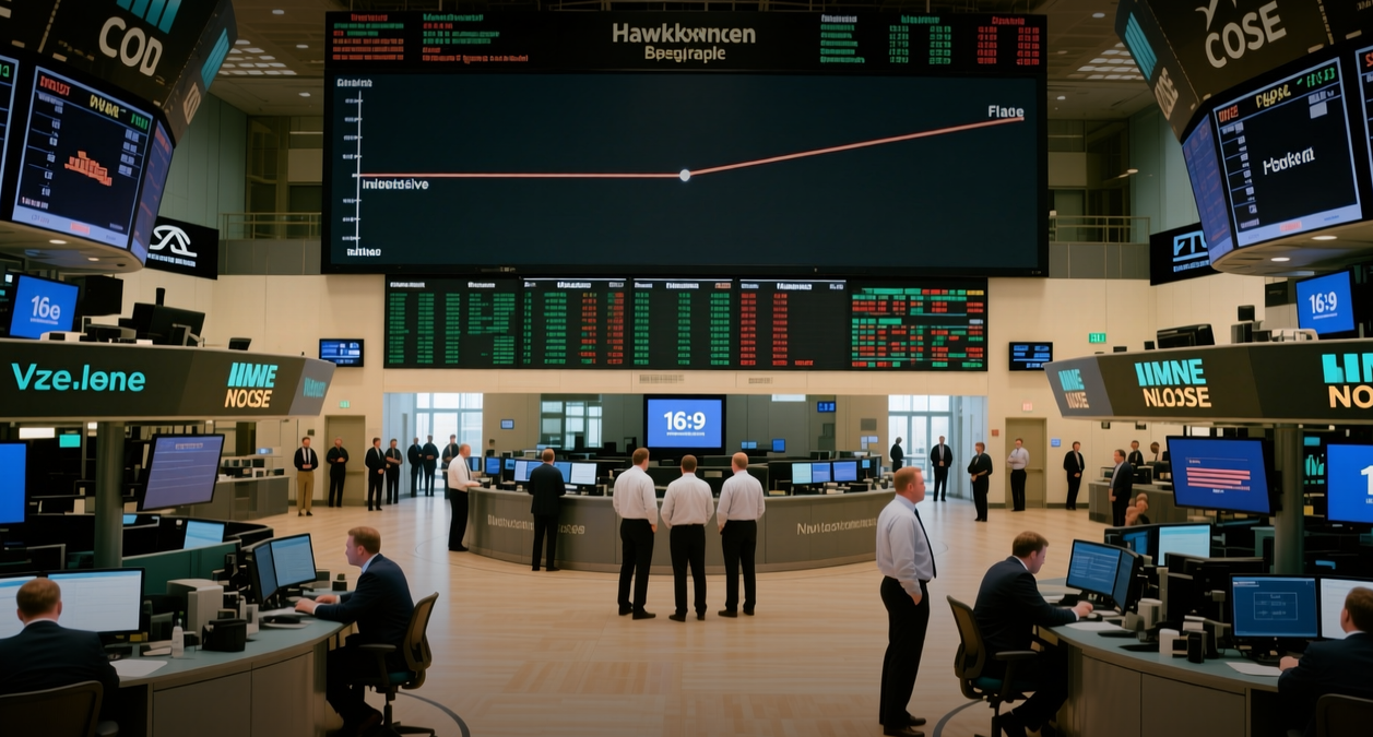 Dow flat as Warsh speech lifts September rate-hike odds to 55%