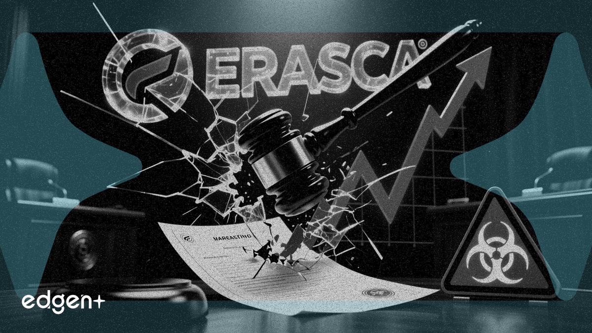 Erasca市值蒸發280億美元 集體訴訟鎖定專利與安全問題