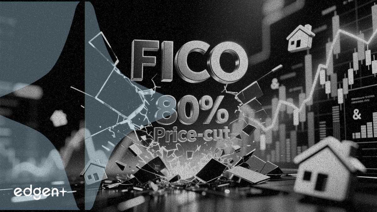 FICO Stock Rises 3% After Slashing Mortgage Score Price by 80%