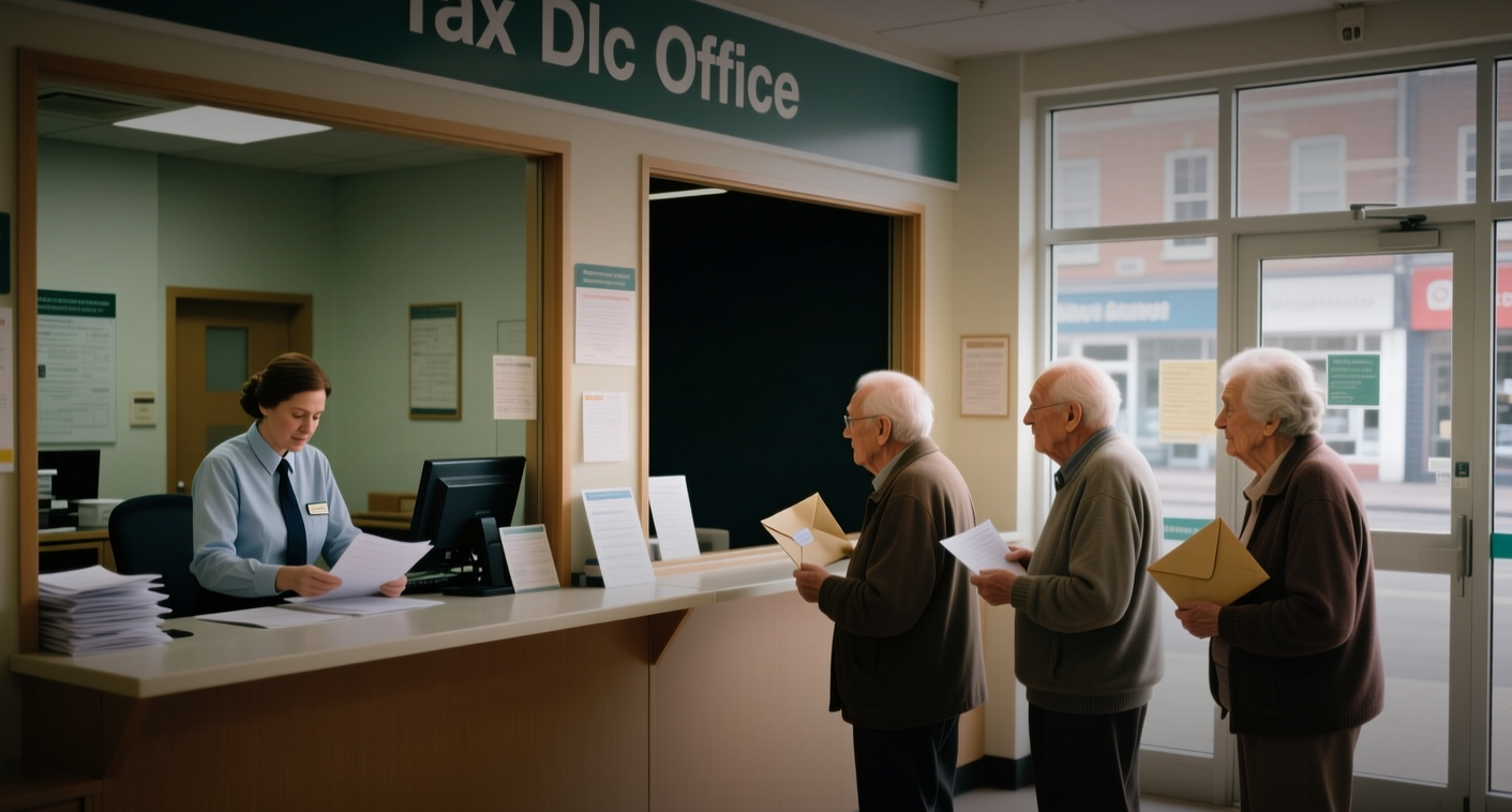 Frozen UK tax thresholds push 1 million pensioners into higher bands