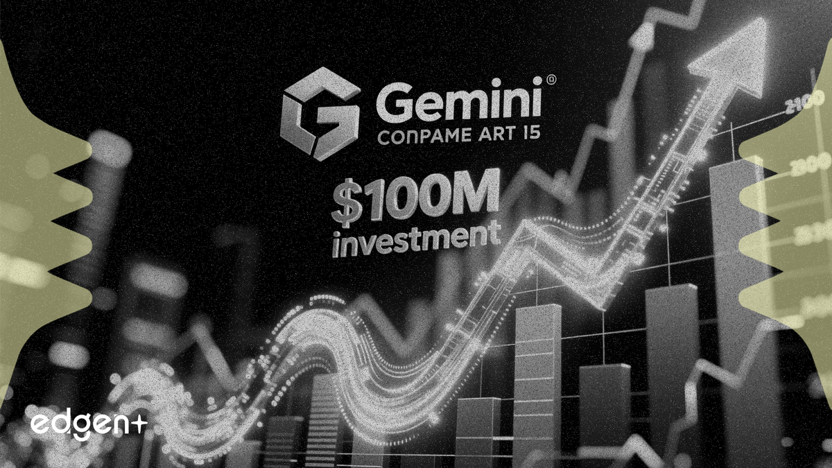 Gemini revenue beats estimates after $100 million investment