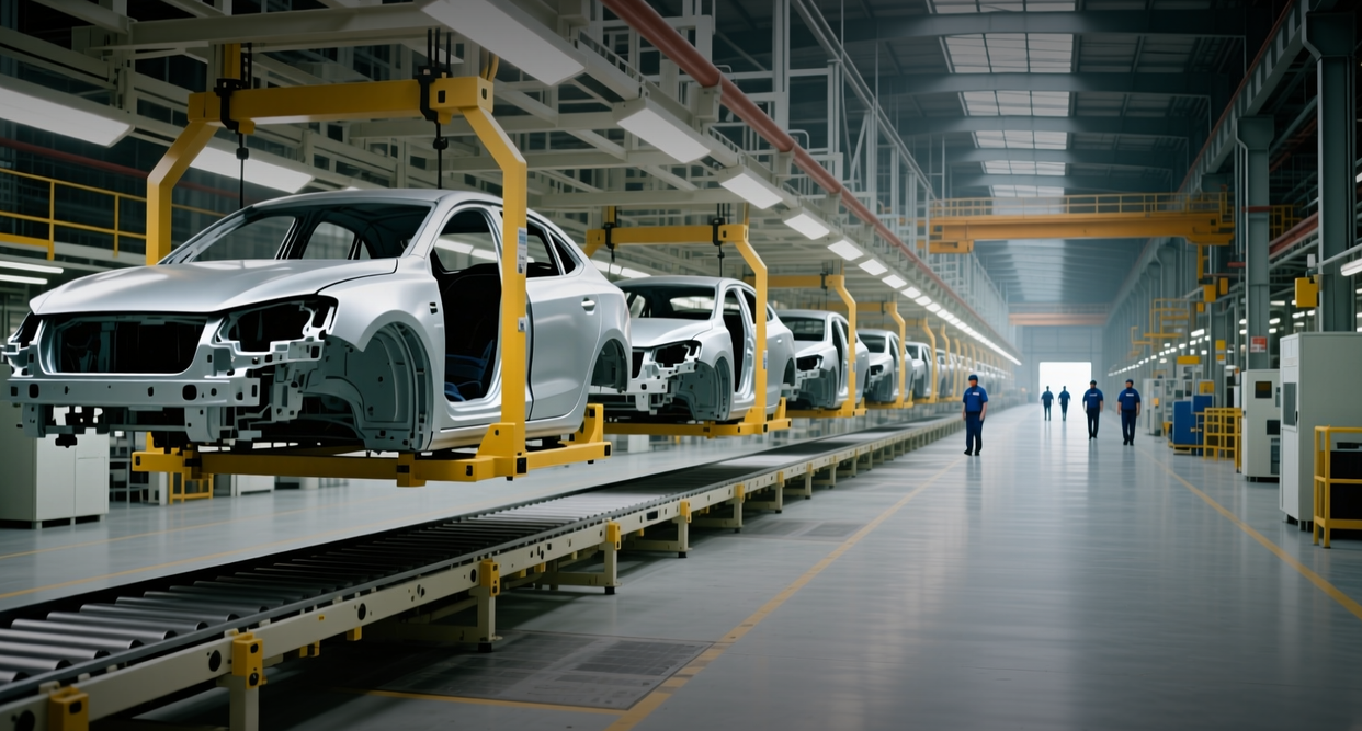 德國工業產出下滑1.1% 汽車業危機加劇