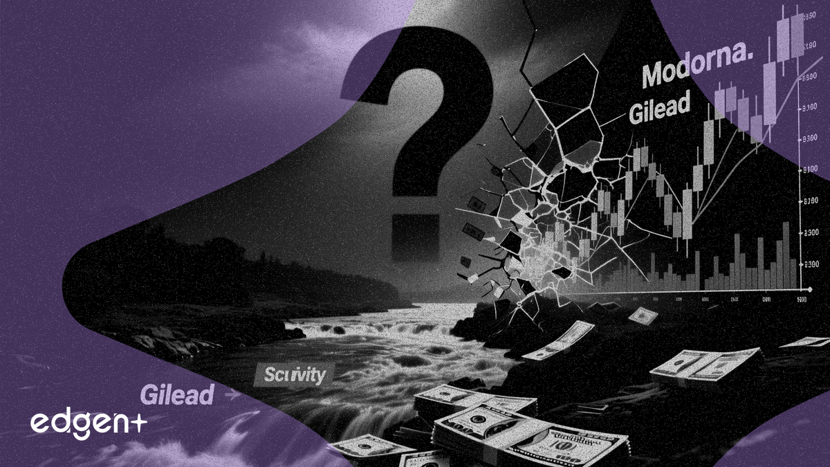 Gilead's $2.4B cash flow questions Moderna's 63% stock surge