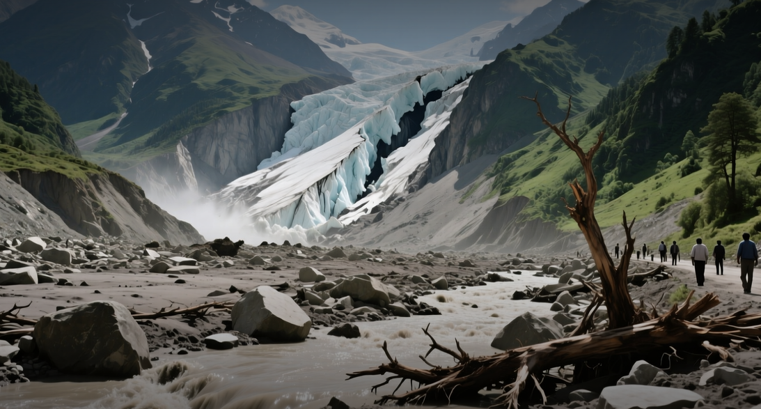 Glacial collapse kills 470, leaves 1,500 missing as Himalaya warms