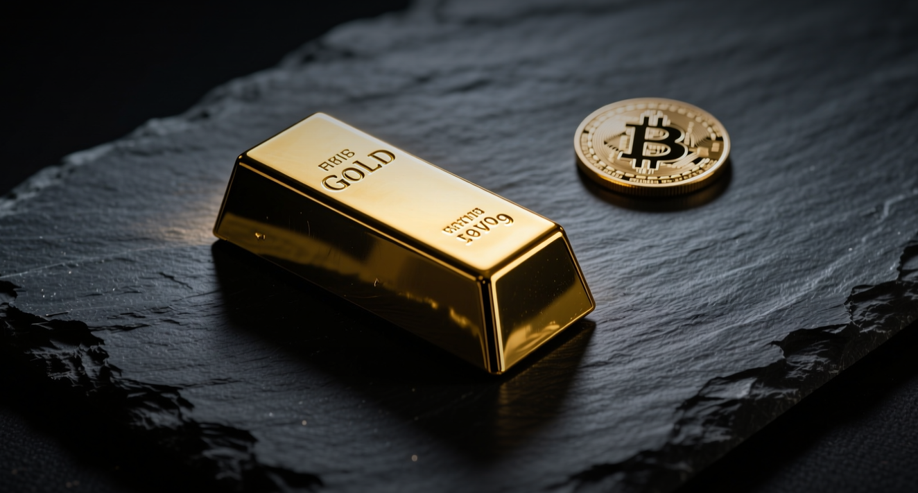 黄金单日增值1.3万亿美元,比特币停滞于6.4万美元附近