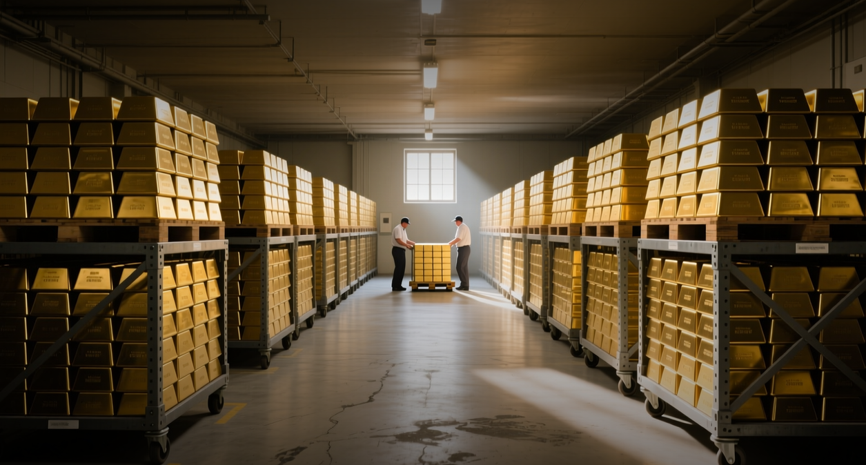 Gold's bull run awaits central bank data after 201-tonne ETF month