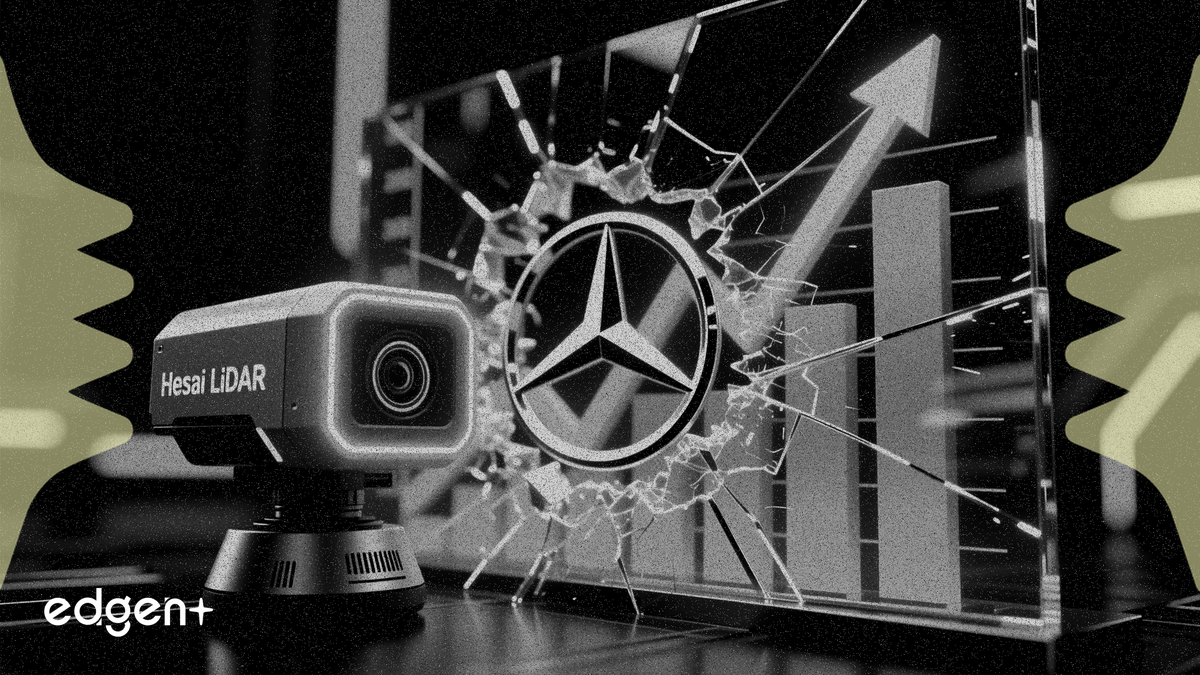 Hesai Shipments Jump 141% on Mercedes L3 Deal, New 1M Unit Order