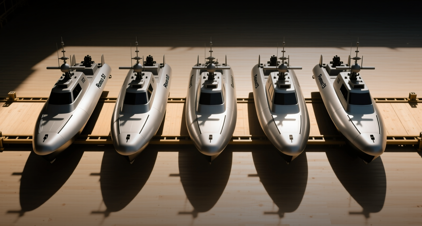 HII adds Halimar Shipyard as 5 Romulus USVs near completion