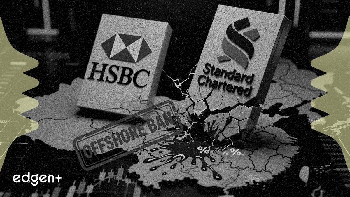 HSBC, StanChart face 2% profit hit as China tightens offshore rules