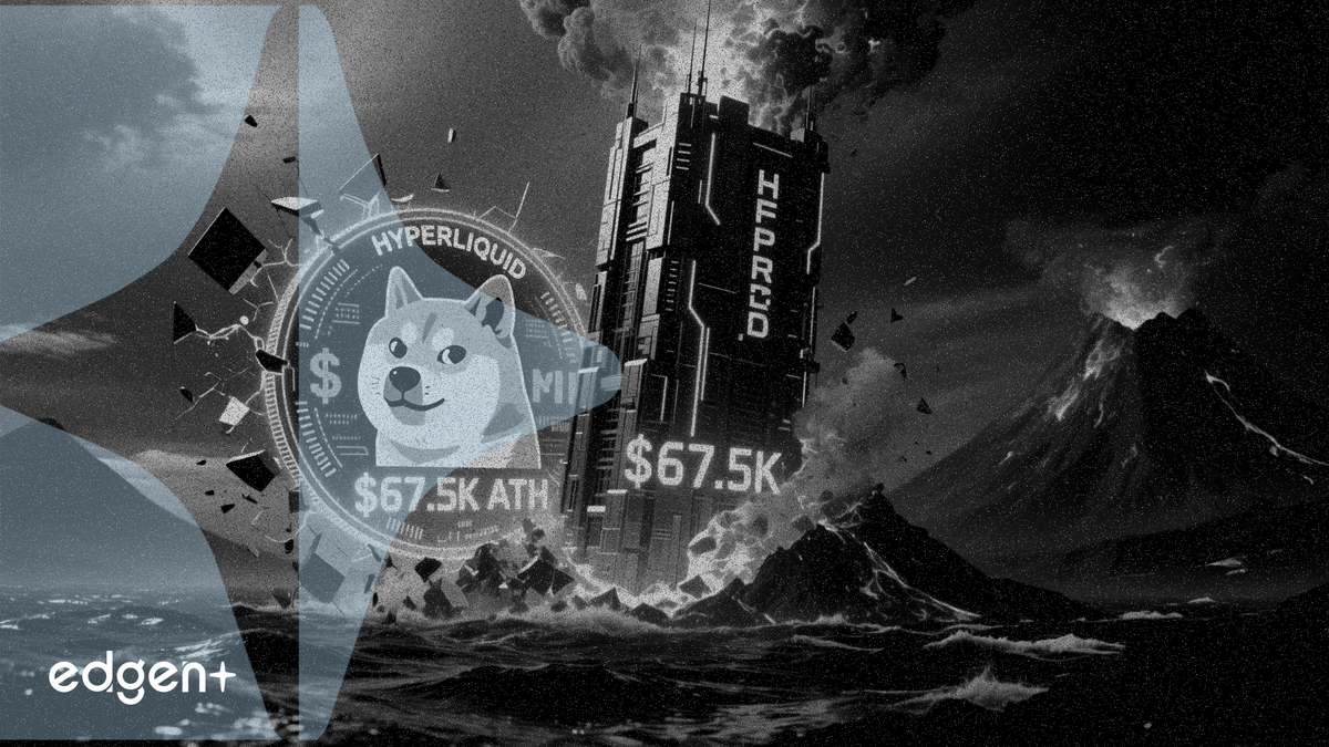 Hyperliquid hits $67.5 ATH, briefly flips Dogecoin for top 10 spot