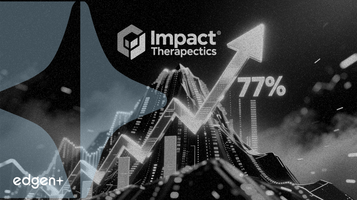 英派藥業（Impact Therapeutics）掛牌首日大漲 77%，開盤報 35.5 港元
