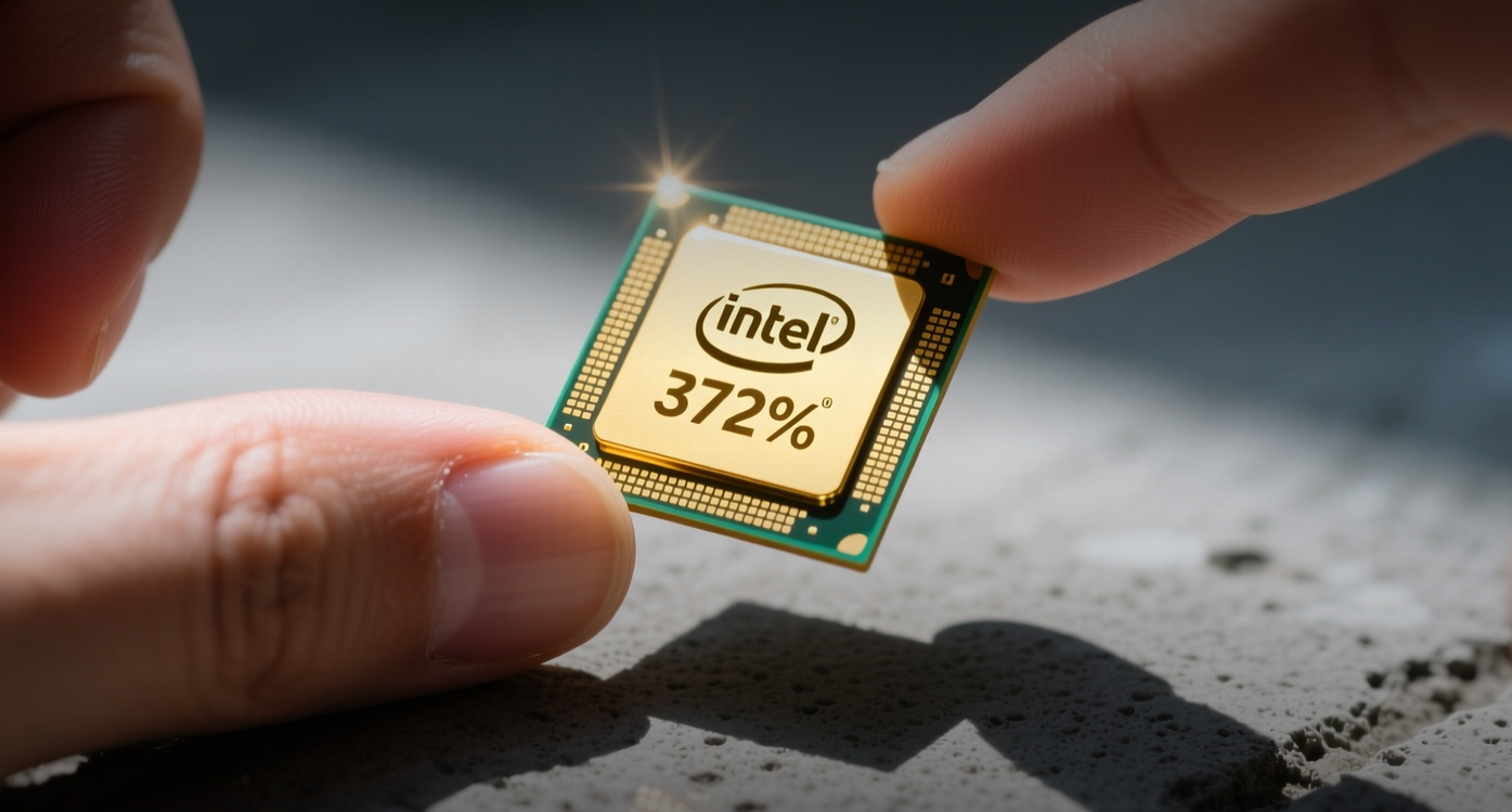 Intel shares surge 372% in a year on Nvidia backing