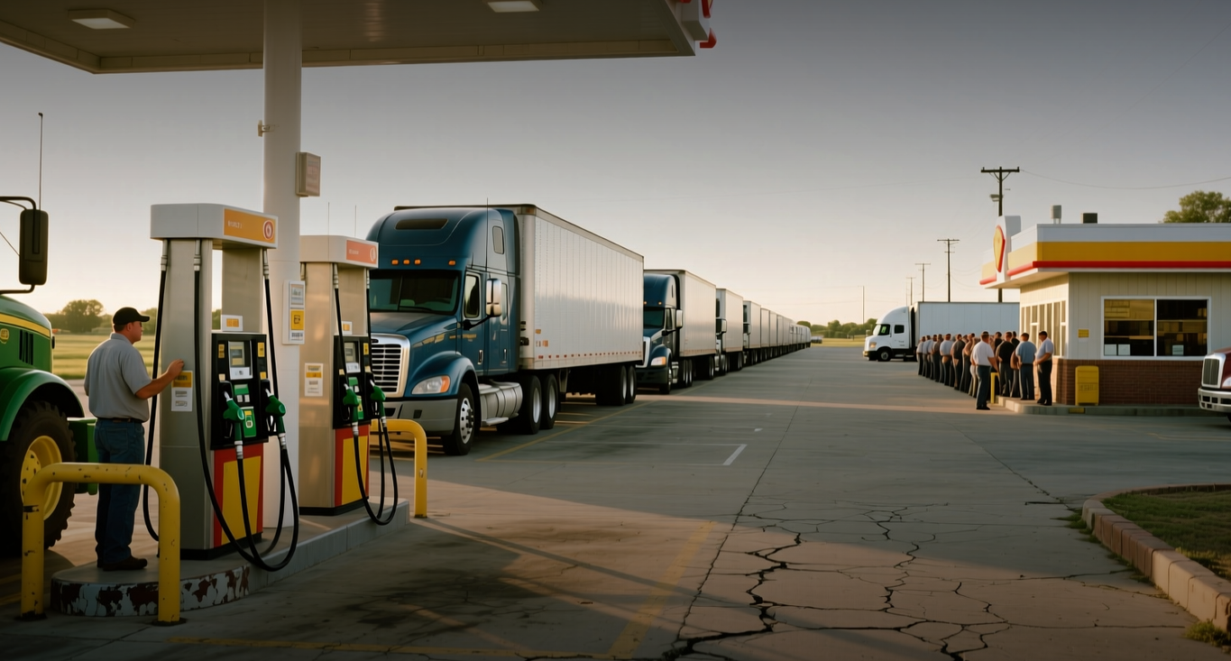 J.B. Hunt slides 13% as $6 diesel outruns fuel surcharges