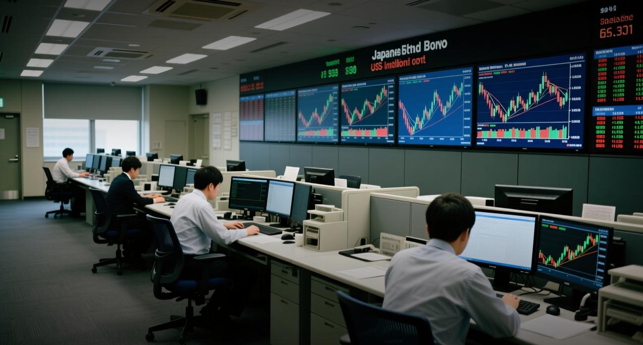 日本公債殖利率下跌1.5個基點，美債上漲帶動PCE數據公佈前市場走勢