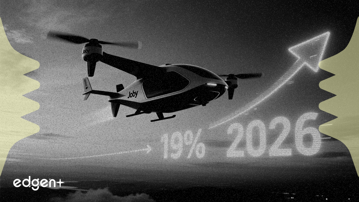 Joby Aviation soars 19% after reaffirming 2026 launch timeline