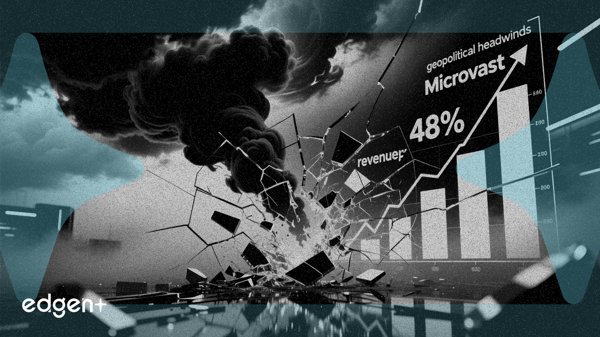 Microvast Revenue Drops 48% in Q1 on Geopolitical Headwinds