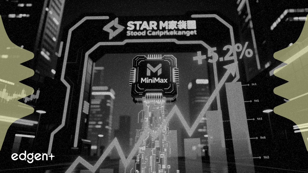 MiniMax jumps 5.2% as AI startup explores STAR Market listing
