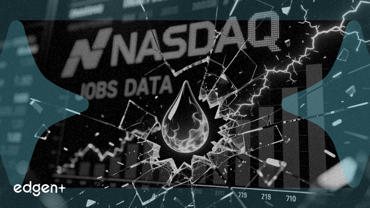 Nasdaq drops 1% as oil surge, strong jobs data hit stocks