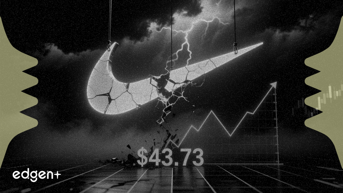 Nike drops 4.8% to $43.73 as earnings loom on June 30