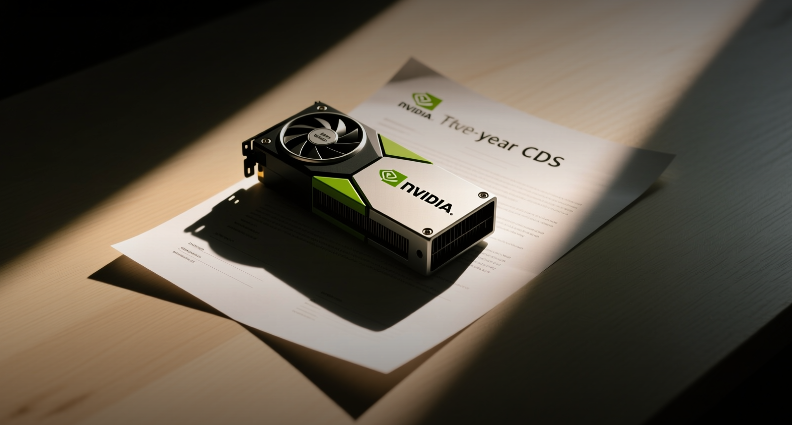Nvidia CDS surges 14 bps as AI credit risk repricing accelerates