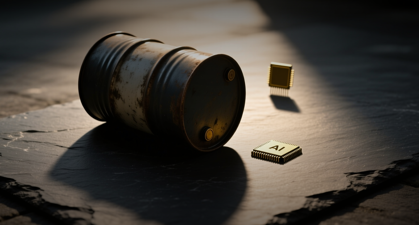 Oil's 5% surge and Nvidia's $500B deal weigh on US stocks