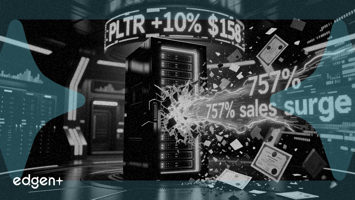 Palantir jumps 10% to $158 as Dell's AI server sales surge 757%