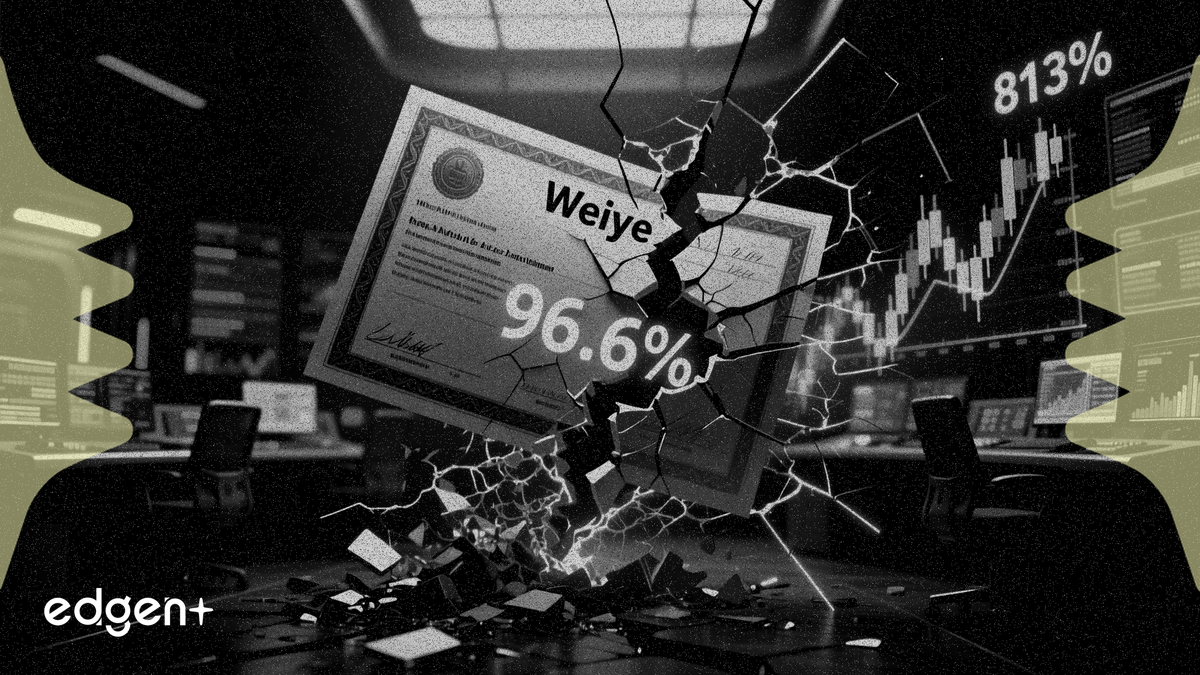 SFC flags 96.6% shareholding concentration at Weiye after 813% surge