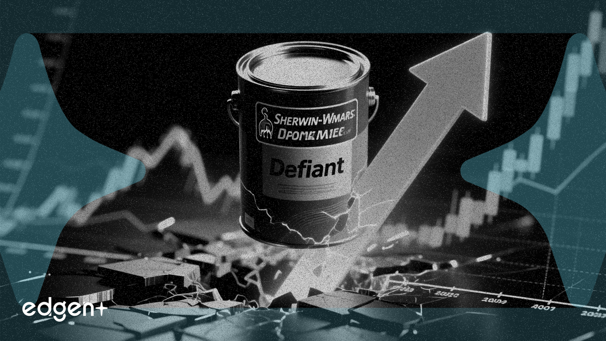 Sherwin-Williams stock climbs 3.4% despite weak demand outlook