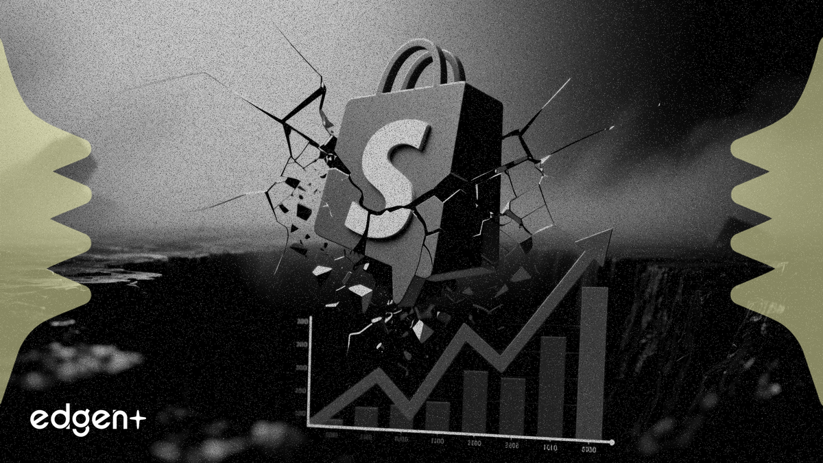 Shopify Stock Drops 26% on High Valuation and Growth Fears