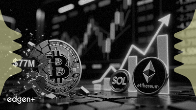 SOL and XRP ETFs draw $7.4M as Bitcoin funds bleed $77M